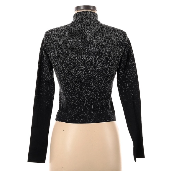🖤Lululemon Rest Less Cropped 1/2 Zip
Herringbone Fade Black / White Sz 6✨Like 🆕 - Picture 6 of 7